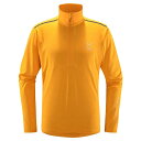 ホグロフス L.I.M ストライブ ミッド ハーフ ジップ スウェットシャツ ( Sunny Yellow ) | HAGLOFS L.I.M Strive M...