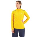 ホグロフス L.I.M ストライブ ミッド ハーフ ジップ スウェットシャツ レディース ( Sunny Yellow ) | HAGLOFS L.I.M St...