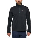 ホグロフス モラ ミッド フル ジップ スウェットシャツ ( True Black ) | HAGLOFS Mora Mid full zip sweatshi...