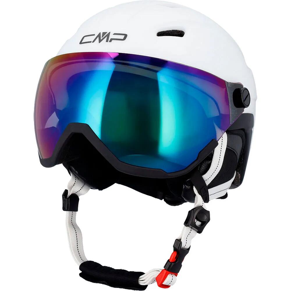 CMP 38B4677 バイザー ヘルメット （ White / Black ） | CMP 38B4677 visor helmet [t]