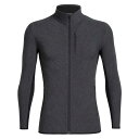 アイスブレーカー ディセンダー メリノ スウェットシャツ ( Jet Heather / Black ) | ICEBREAKER Descender Meri...