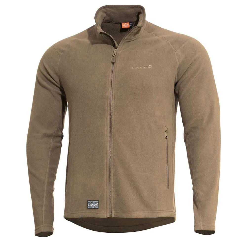 ペンタゴン アルコス フル ジップ スウェットシャツ （ Coyote ） | PENTAGON Arkos full zip sweatshirt [t]