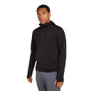 アイスブレーカー メリノ 360 リアルフリース エレメンタル フル ジップ スウェットシャツ ( Black ) | ICEBREAKER Merino 36...