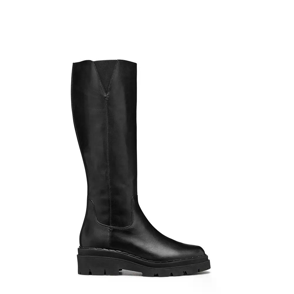 樂天商城 - ジェオックス D フェレニー D アンクルブーツ ウーマン （ Black ） | GEOX D Felleny D Ankle Boots woman [t]