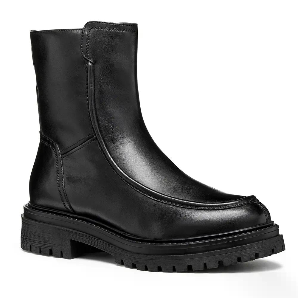 ジェオックス イリデア ヒール アンクルブーツ ウーマン （ Black ） | GEOX Iridea Heeled Ankle Boots woman 