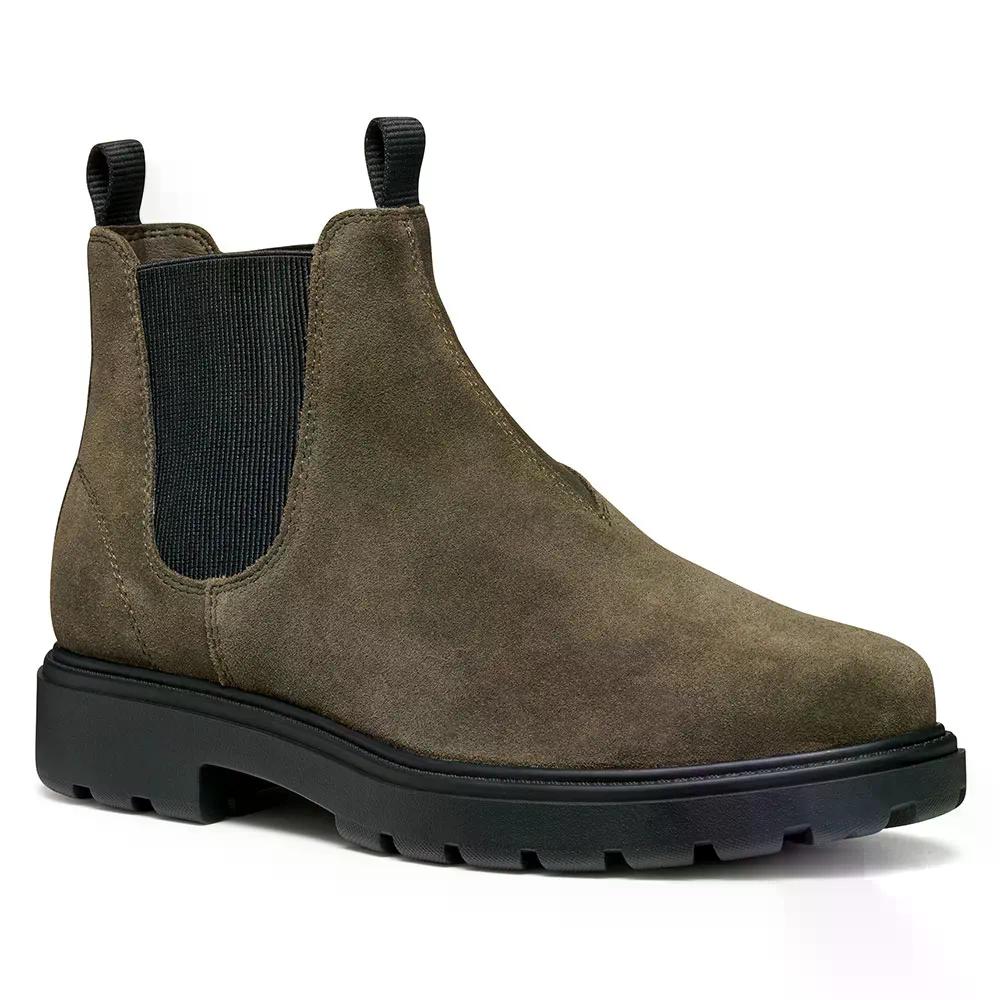 樂天商城 - ジェオックス スフェリカ EC7 アンクルブーツ （ Military ） | GEOX Spherica EC7 Ankle Boots [t]