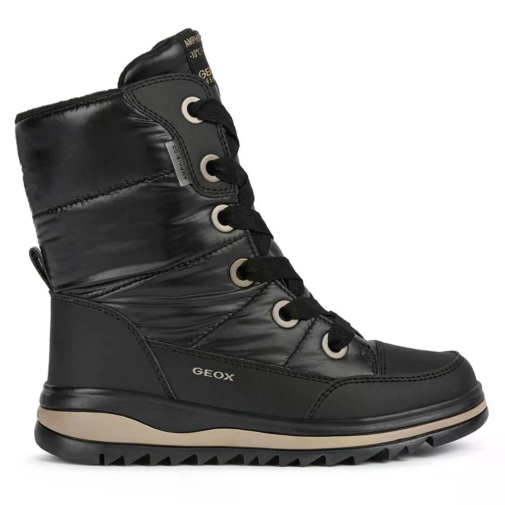 樂天商城 - ジェオックス アデルハイド ABX ブーツ ガールズ （ Black ） | GEOX Adelhide ABX Boots Girls [t]