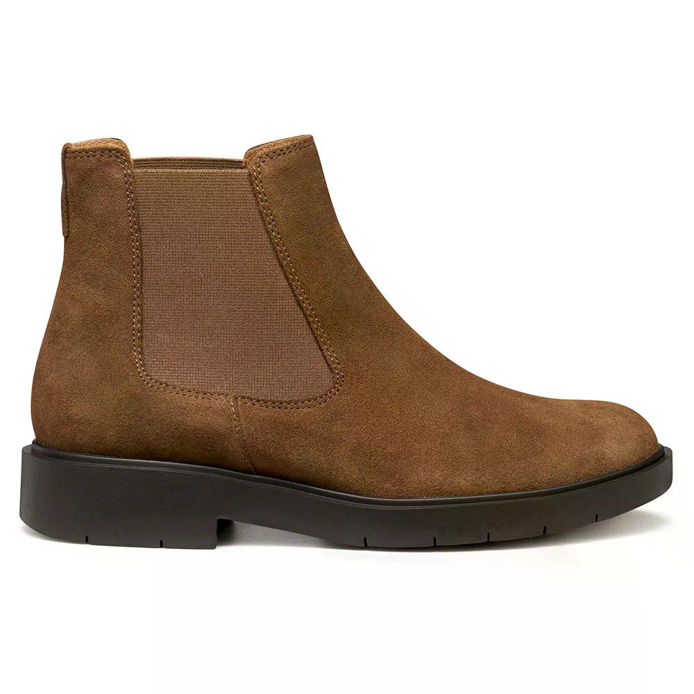 樂天商城 - ジェオックス チェルシー スフェリカ EC1 アンクルブーツ ウーマン （ Mud ） | GEOX Chelsea Spherica EC1 Ankle Boots woman [t]