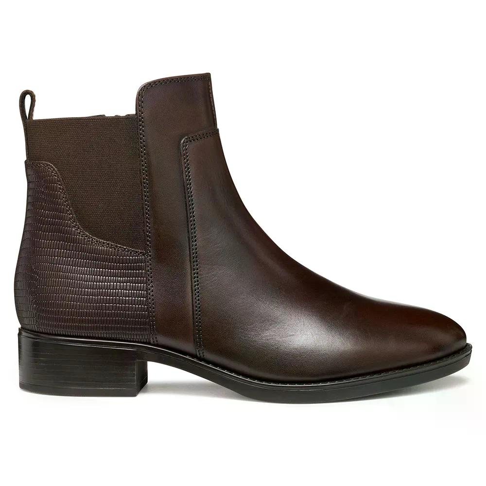 ジェオックス フェリシティ D94G1G04347 アンクルブーツ ウーマン （ DarkBrown ） | GEOX Felicity D94G1G04347 Ankle Boots woman 