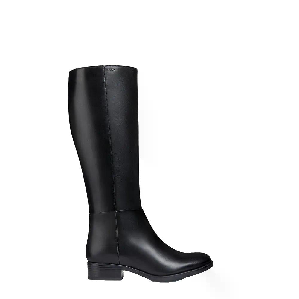 樂天商城 - ジェオックス フェリシティ ヒール ブーツ ウーマン （ Black ） | GEOX Felicity Heeled Boots woman [t]
