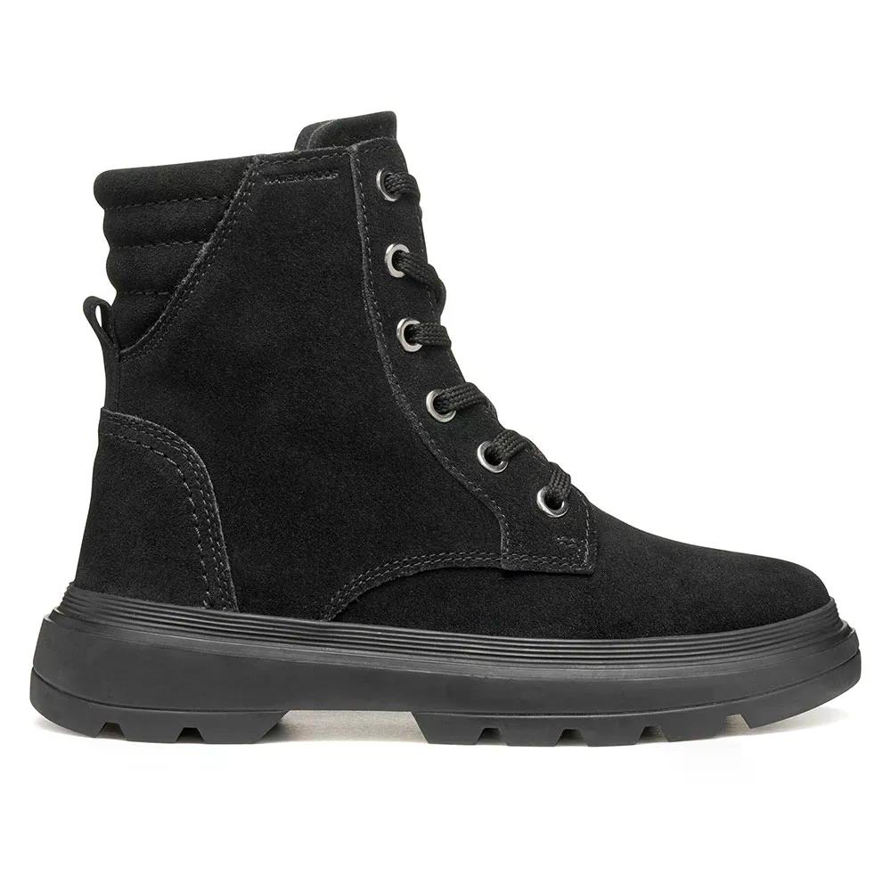 樂天商城 - ジェオックス キダータ ウォータープルーフ J56NDA00022 ブーツ ガールズ （ Black ） | GEOX Kiddartah Waterproof J56NDA00022 Boots Girls [t]