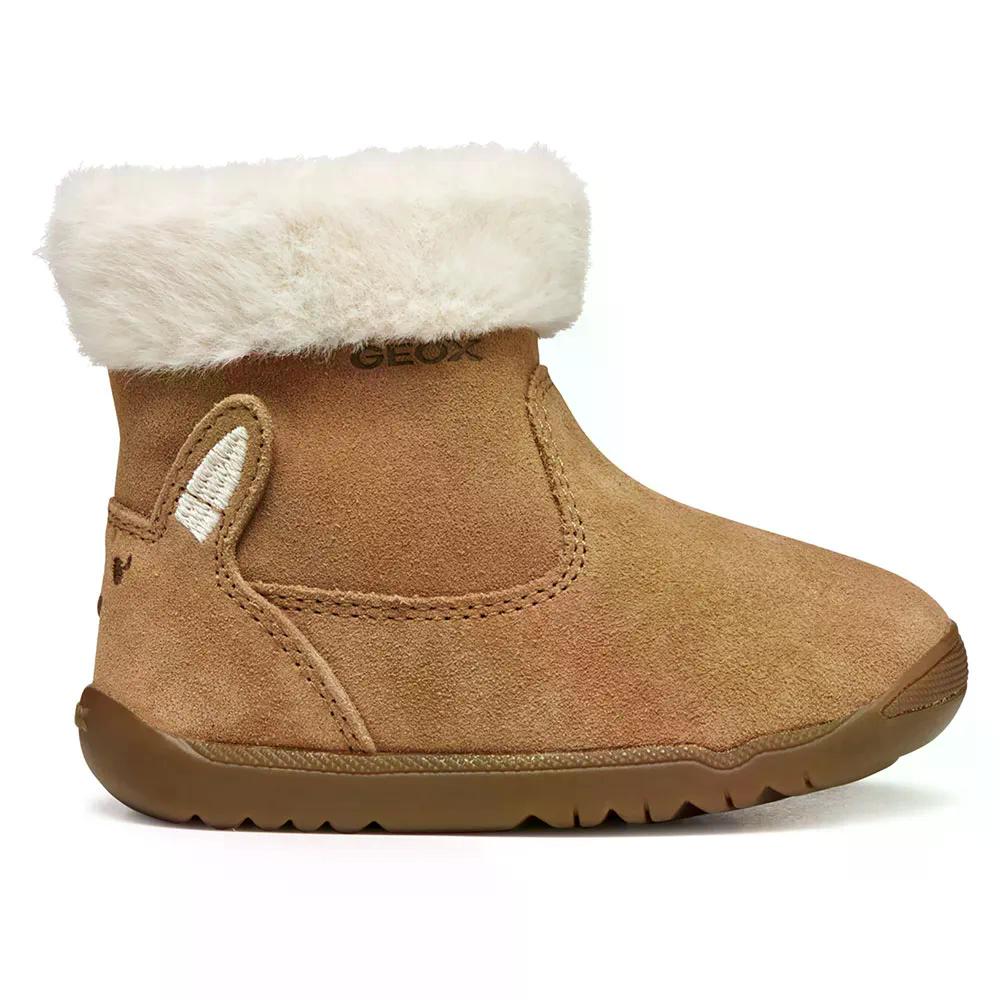 樂天商城 - ジェオックス マッキア B564PA00022 ベビー ブーツ ガールズ （ Whisky ） | GEOX Macchia B564PA00022 Baby Boots Girls [t]