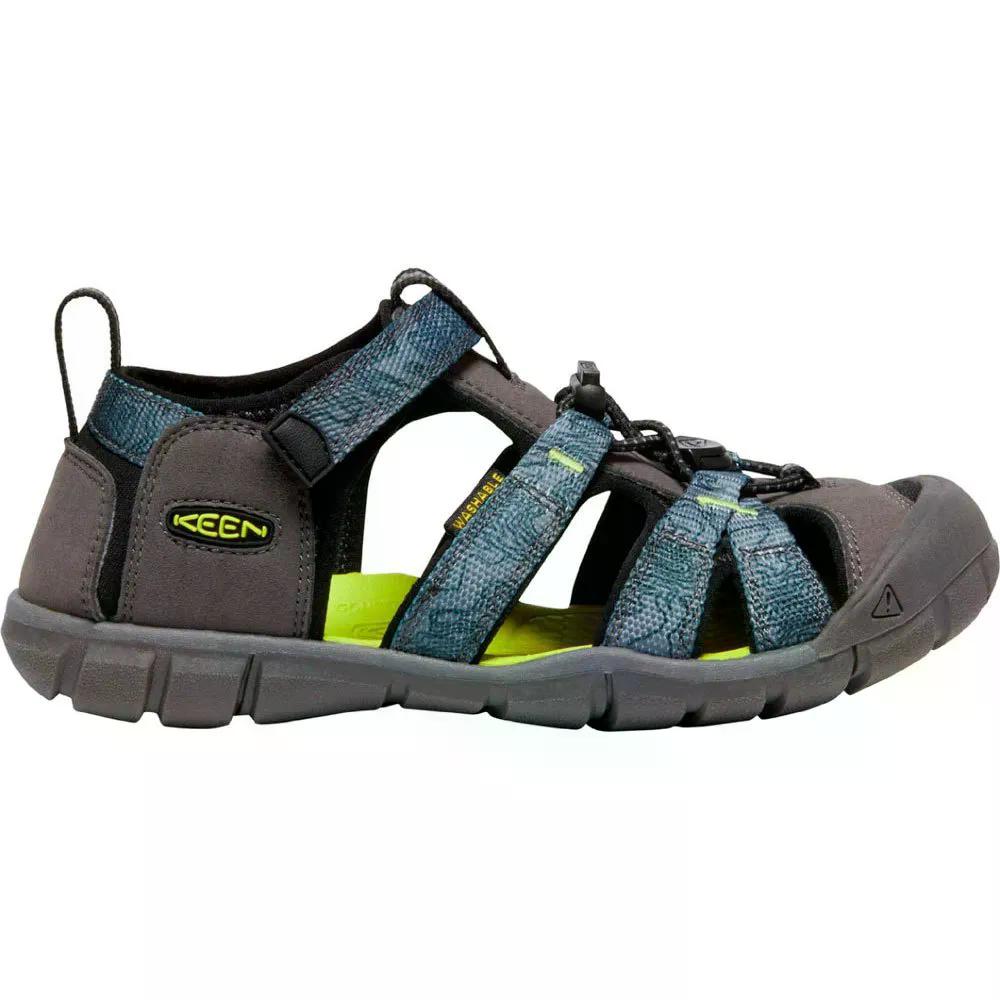樂天商城 - キーン シーキャンプ II CNX キッズ ユース サンダル （ Magnet/EveningPrimrose ） | KEEN Seacamp II CNX Kids Youth Sandals [t]