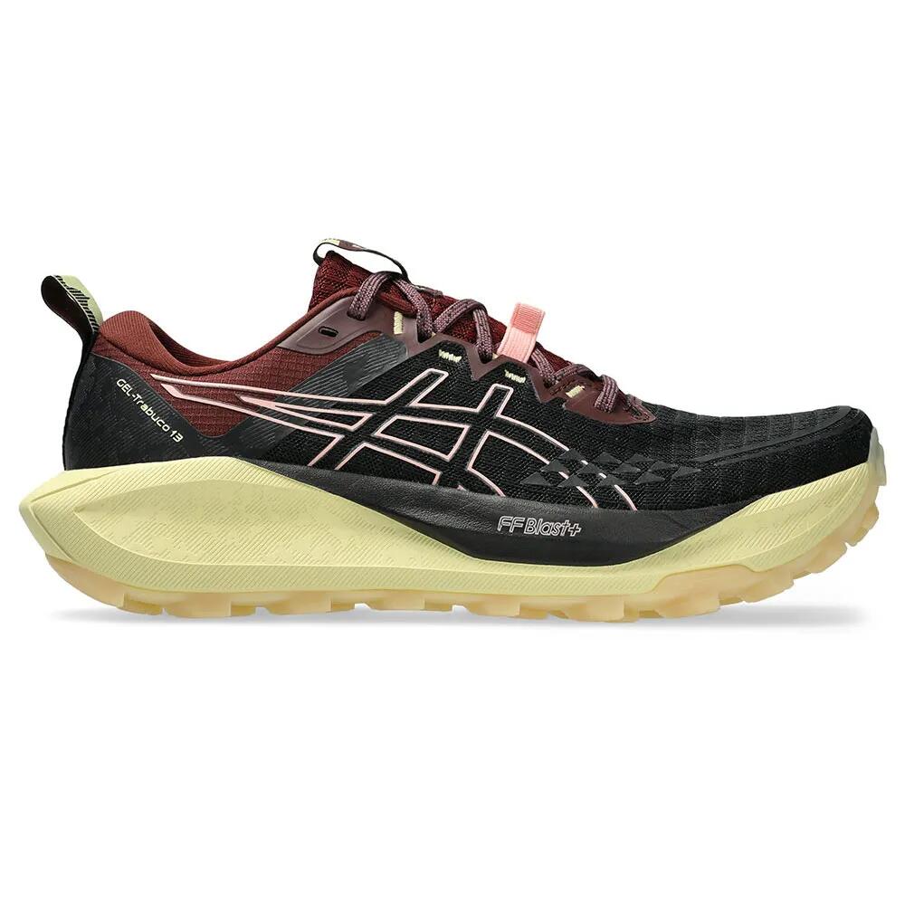 アシックス ゲル トラブーコ 13 トレイル ランニング シューズ （ Black/WildBloss...