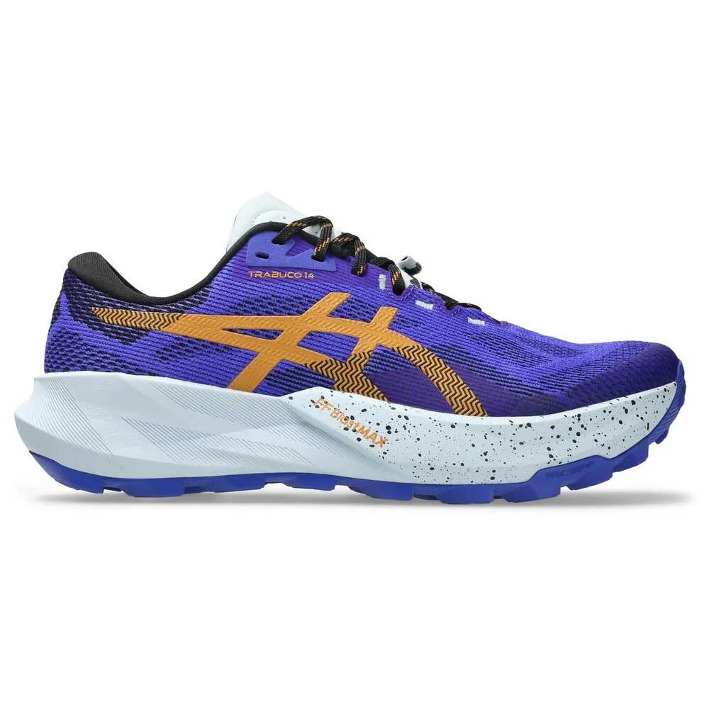 Sports, Outdoors - アシックス トラブーコ 14 トレイル ランニング シューズ （ CobaltBurst/Sandstorm ） | ASICS Trabuco 14 trail running shoes [t]
