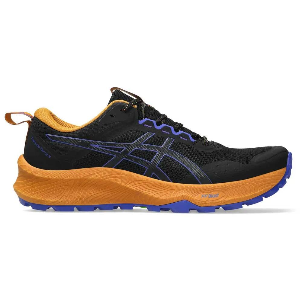 アシックス トラブーコ テラ 3 トレイル ランニング シューズ （ Black/CobaltBurst ） | ASICS Trabuco Terra 3 trail running shoes 