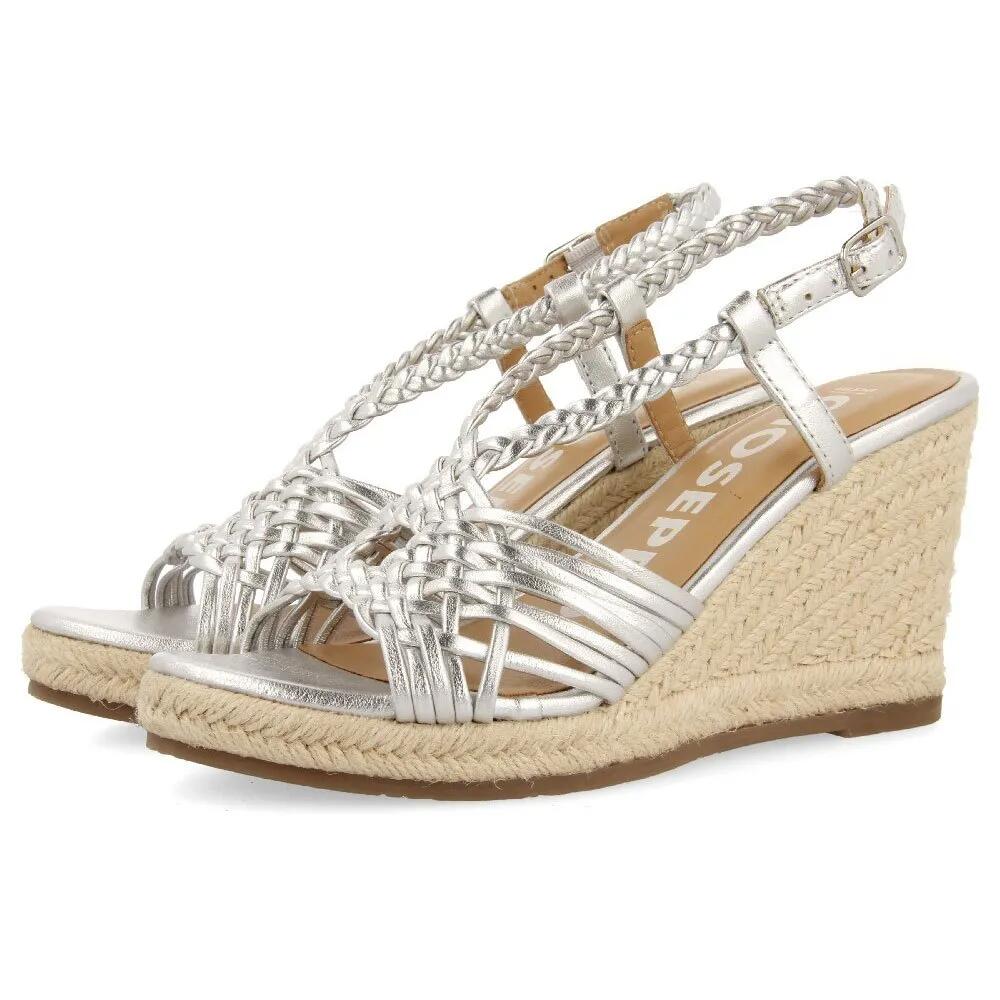 ジオセッポ グライド サンダル レディース （シルバー） （ Silver ） | GIOSEPPO Glide sandals Women´s （ Silver ） [t]