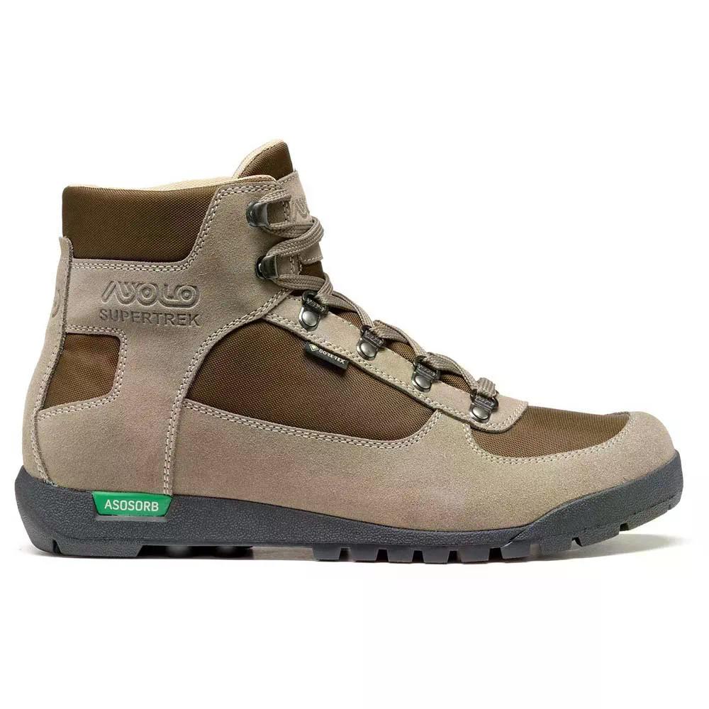 樂天商城 - アゾロ スーパートレック ゴアテックス ハイキング ブーツ （ Wool/DesertBeige ） | ASOLO Supertrek gore-tex hiking boots [t]