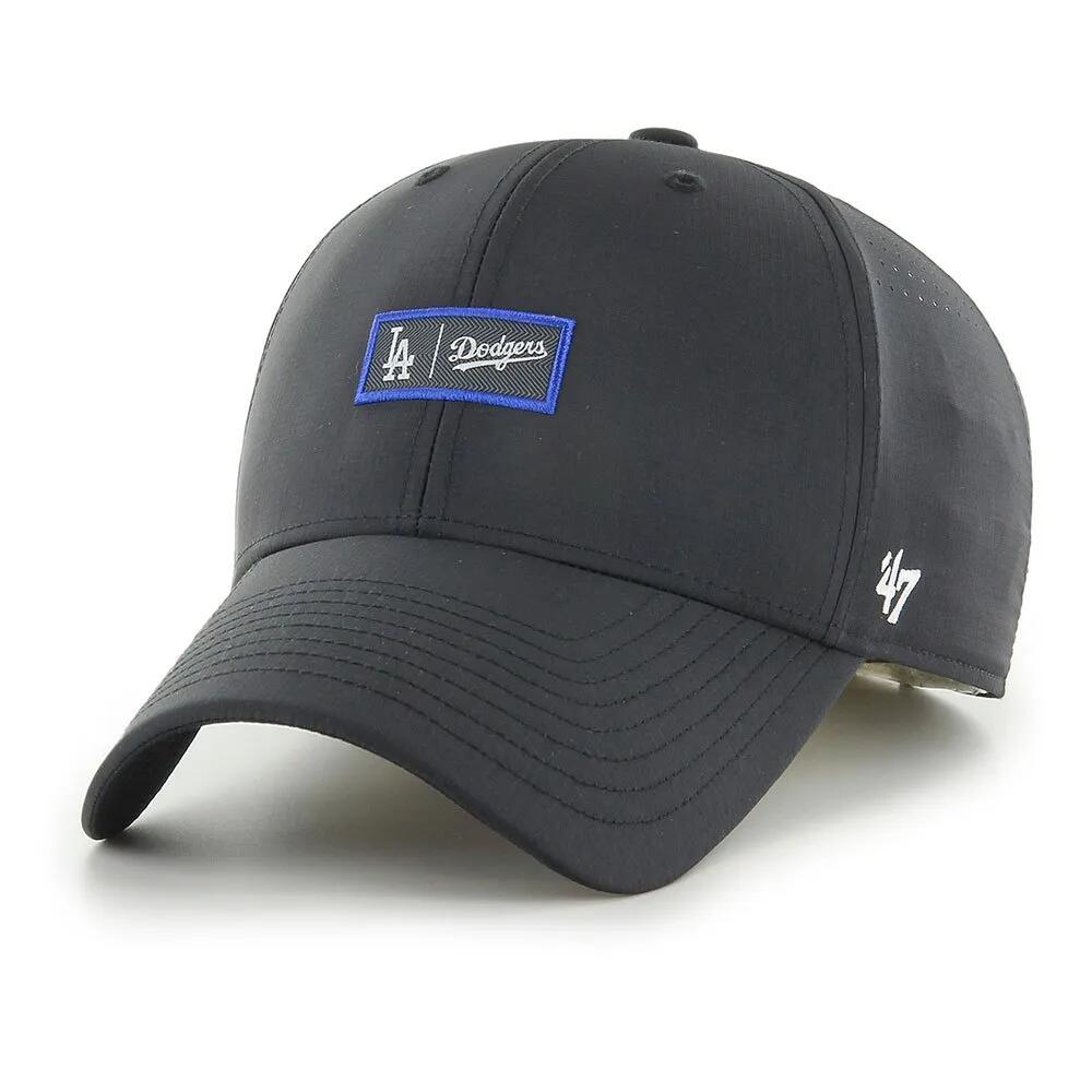 Hats - 47 MLB ロサンゼルス ドジャース フェアホルト エムブイピー キャップ （ Black ） | 47 MLB Los Angeles Dodgers Fairholt MVP Cap [t]