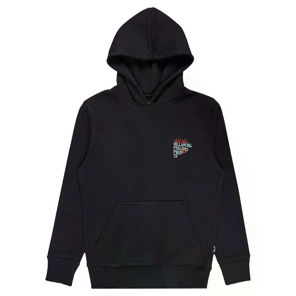 樂天商城 - ビラボン ファウンデーション PO フーディー ジュニア （ Black ） | BILLABONG Foundation Po hoodie Junior [t]