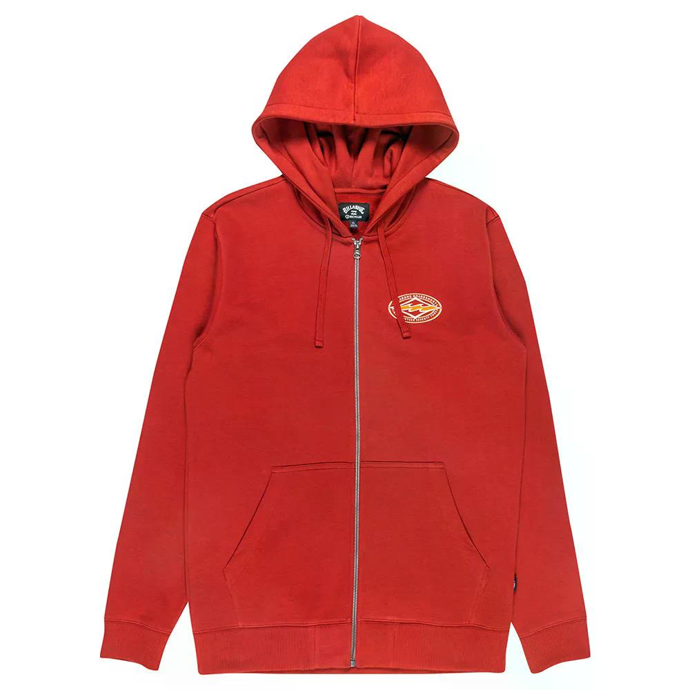 ビラボン ファウンデーション フルジップ スウェットシャツ （ Brick ） | BILLABONG Foundation full zip sweatshirt [t]