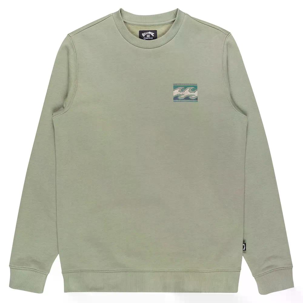 ビラボン ファウンデーション スウェットシャツ （ GreyGreen ） | BILLABONG Foundation sweatshirt 