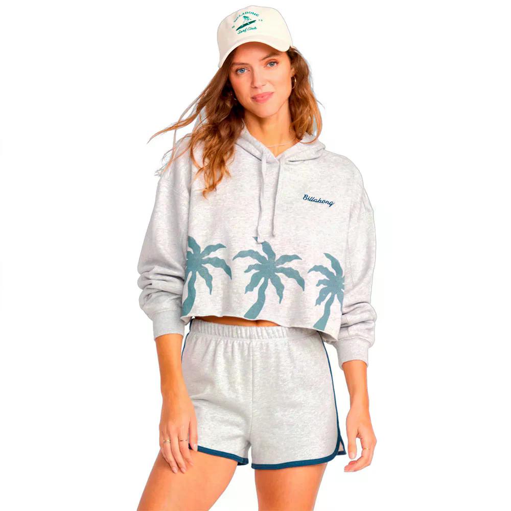 ビラボン トリプル パームス フーディー ウーマン （ HeatherGrey ） | BILLABONG Triple Palms hoodie woman 