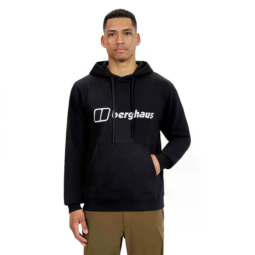 樂天商城 - バーグハウス ロゴ ライト フーディー （ Black/Black ） | BERGHAUS Logo Light hoodie [t]