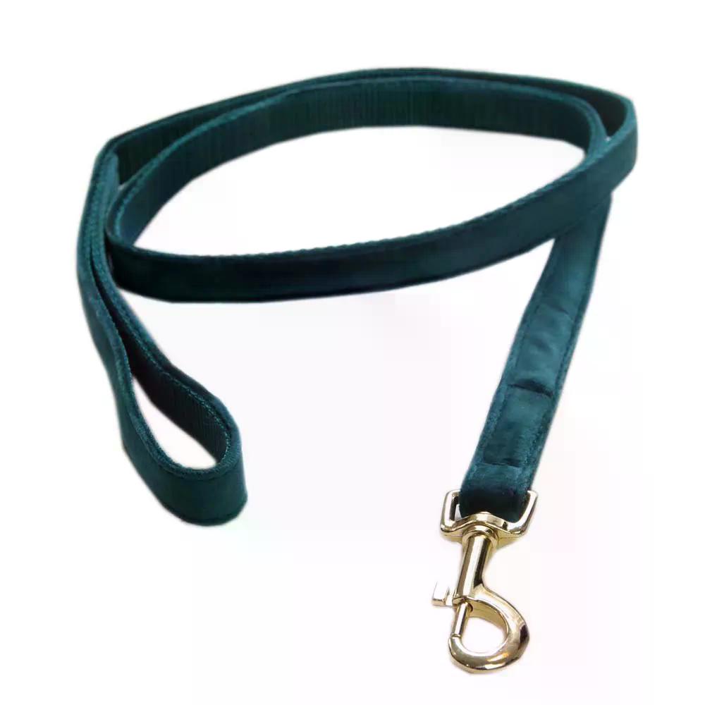 樂天商城 - ケンタッキー ベルベット ドッグ リーシュ 20mm （ Emerald ） | KENTUCKY Velvet Dog Leash 20 mm [t]