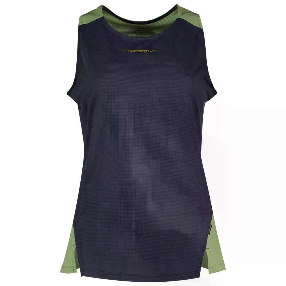 スポルティバ トラバース スリーブレス Tシャツ （ NightSky/AspenGreen ） | LA SPORTIVA Traverse sleeveless T-shirt 