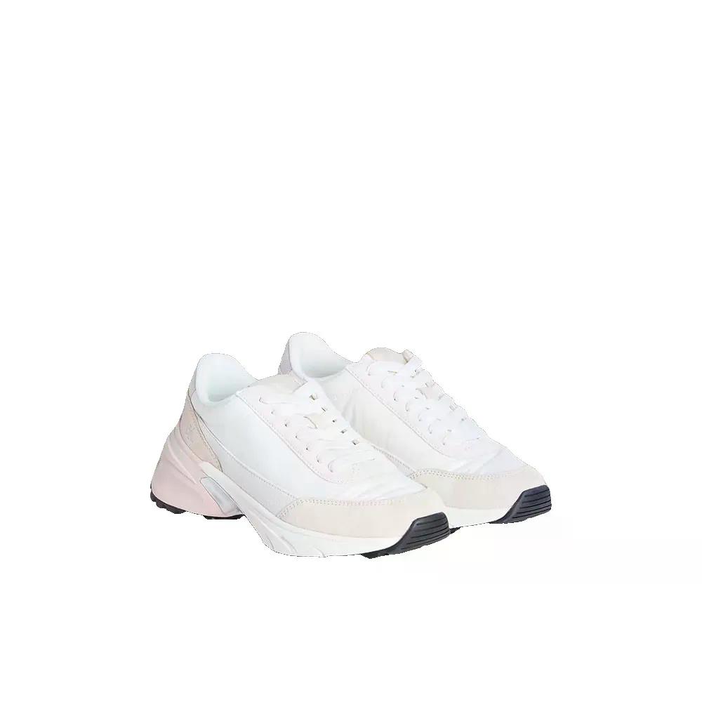 樂天商城 - カルバン クライン ジーンズ トーキョー ハイク ランナー トレーナー （ BrightWhite/SilverCreamy ） | CALVIN KLEIN JEANS Tokyo Hike Runner trainers [t]