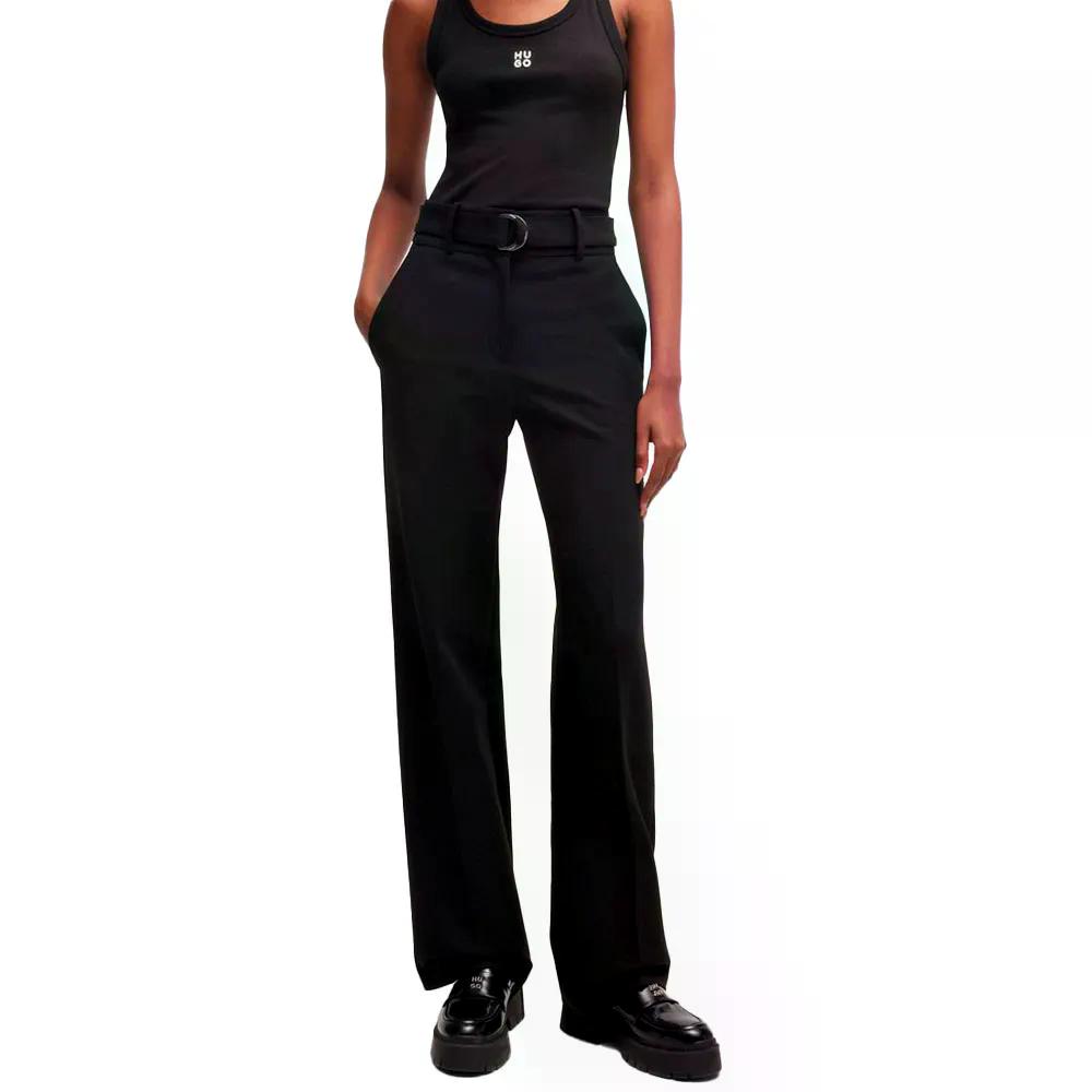 �ҥ塼�� �ϥ��ꥢ �ѥ�� ��ǥ����� �� Black �� | HUGO Huglia pants Woman [t]