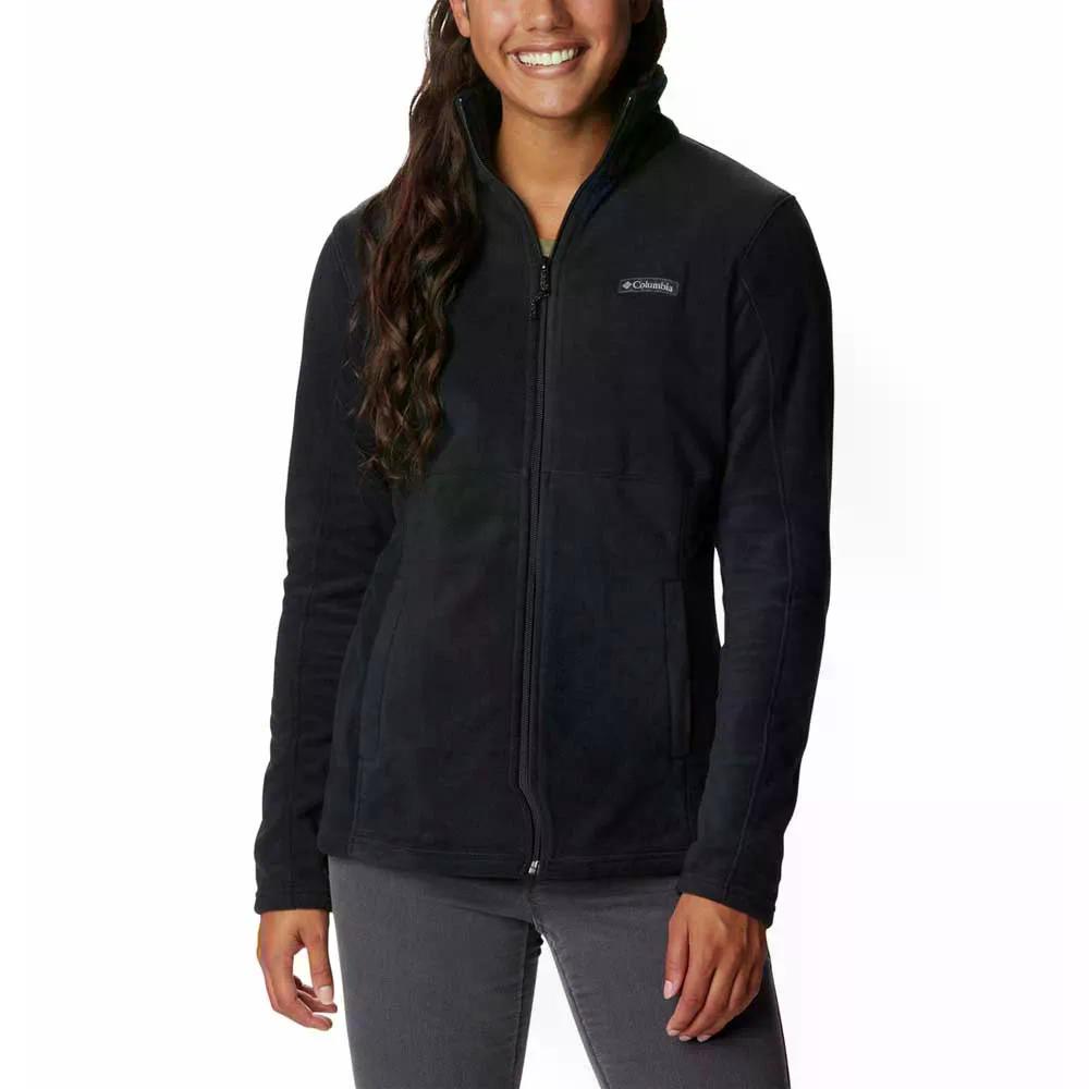 コロンビア ベイシン トレイル III フルジップ フリース レディース （ Black ） | COLUMBIA Basin Trail III full zip fleece Woman [t]