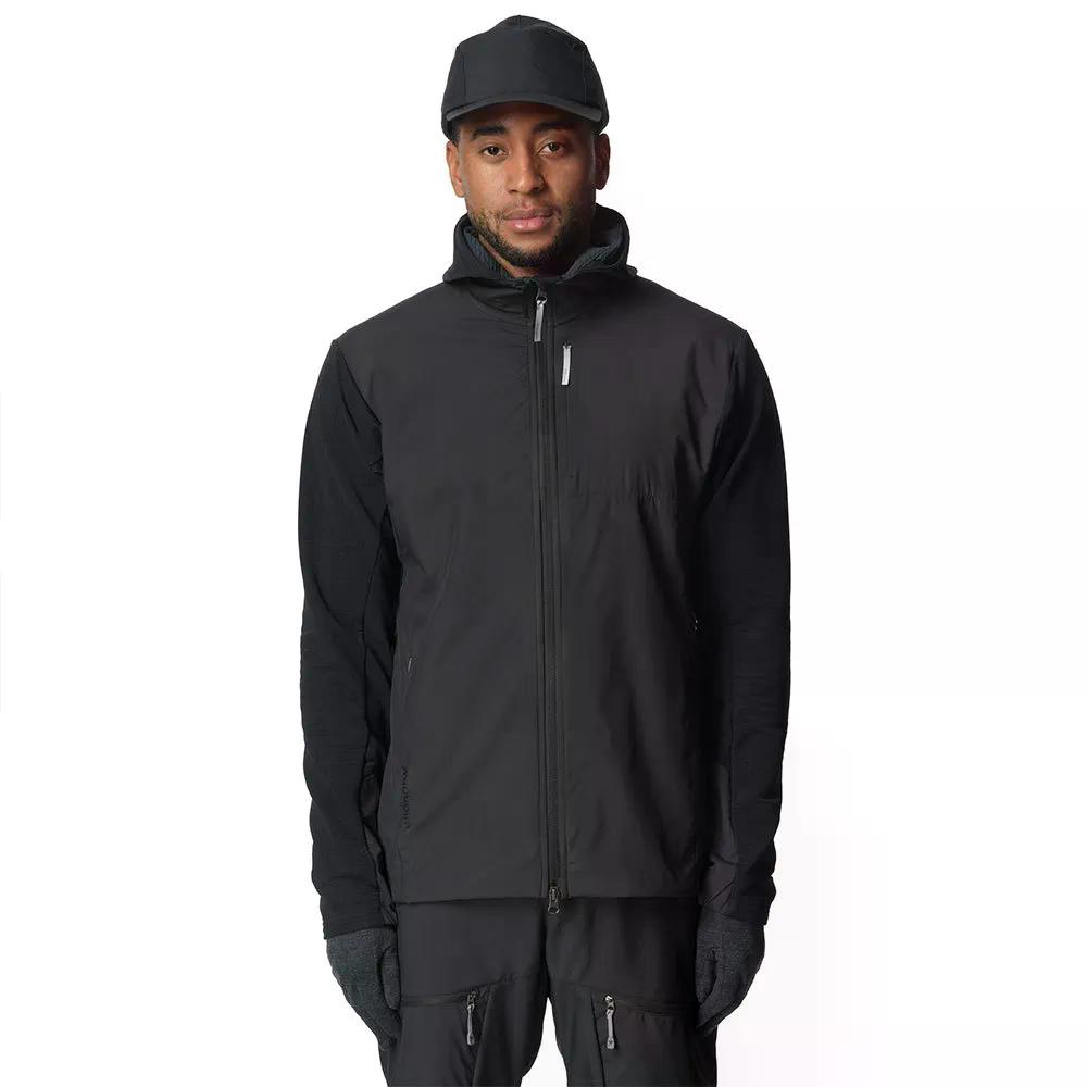 樂天商城 - フーディニ ムーンウォーク フルジップ スウェットシャツ （ TrueBlack ） | HOUDINI Moonwalk full zip sweatshirt [t]