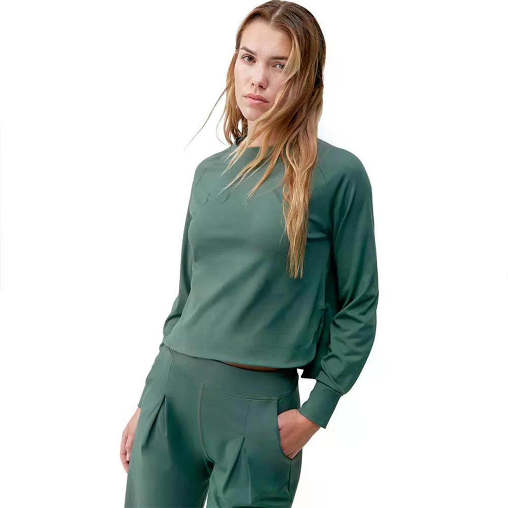 ボーン リビング ヨガ サガ スウェットシャツ レディース （ Hunter ） | BORN LIVING YOGA Saga sweatshirt Woman [t]