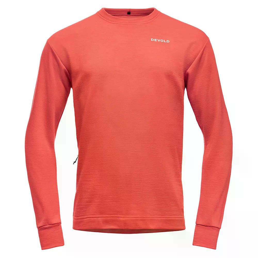 Rakuten - デボルド オブ ノルウェー エブリデイ スウェットシャツ （ Cayenne ） | DEVOLD OF NORWAY Everyday sweatshirt [t]
