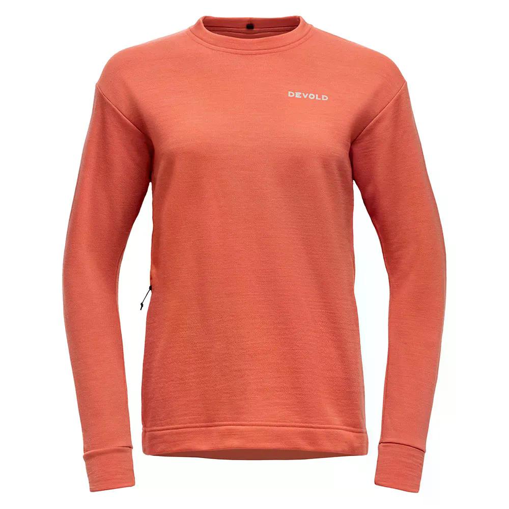 デボルド オブ ノルウェー エブリデイ スウェットシャツ （ Coral ） | DEVOLD OF NORWAY Everyday sweatshirt 