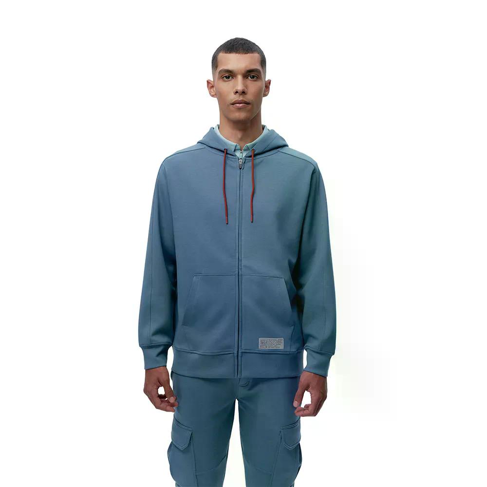 ボーン リビング ヨガ ビアフラ フルジップ スウェットシャツ （ LightSlate ） | BORN LIVING YOGA Biafra full zip sweatshirt [t]