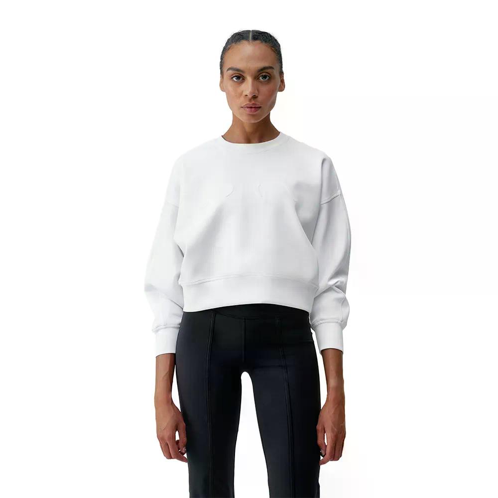 ボーン リビング ヨガ フローラ スウェットシャツ レディース （ White ） | BORN LIVING YOGA Flora sweatshirt Woman [t]