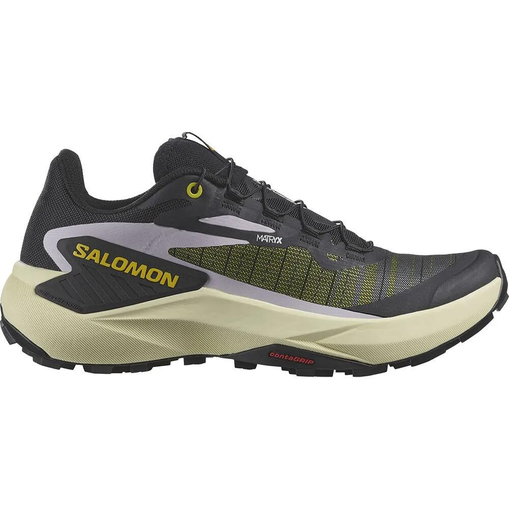 SALOMON Genesis trail running shoes サロモン ジェネシス トレイル ランニング シューズ レディース （ Black/SulphurSpring/OrchidPetal ） | SALOMON Genesis trail running shoes woman [t]