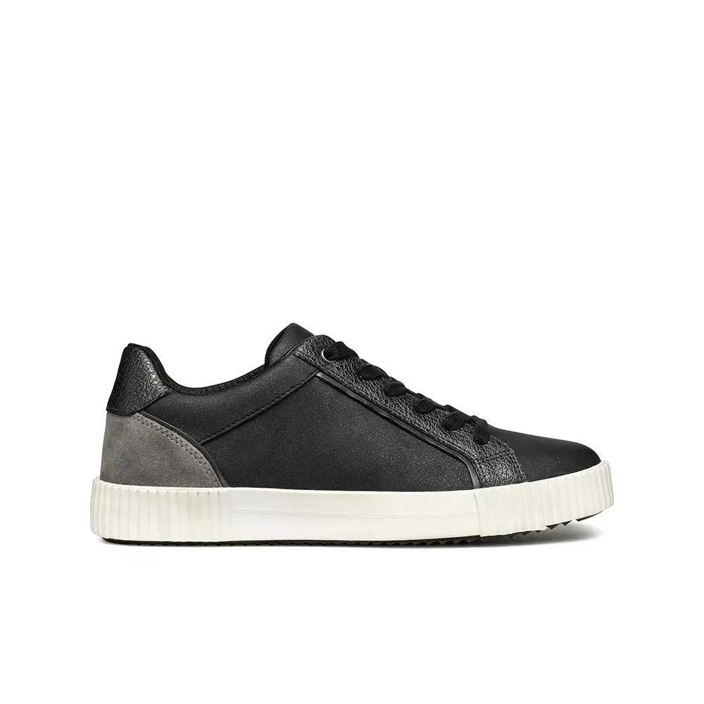 樂天商城 - ジェオックス D ブロミー C スニーカー レディース （ Black/DarkGrey ） | GEOX D Blomiee C sneakers Woman [t]