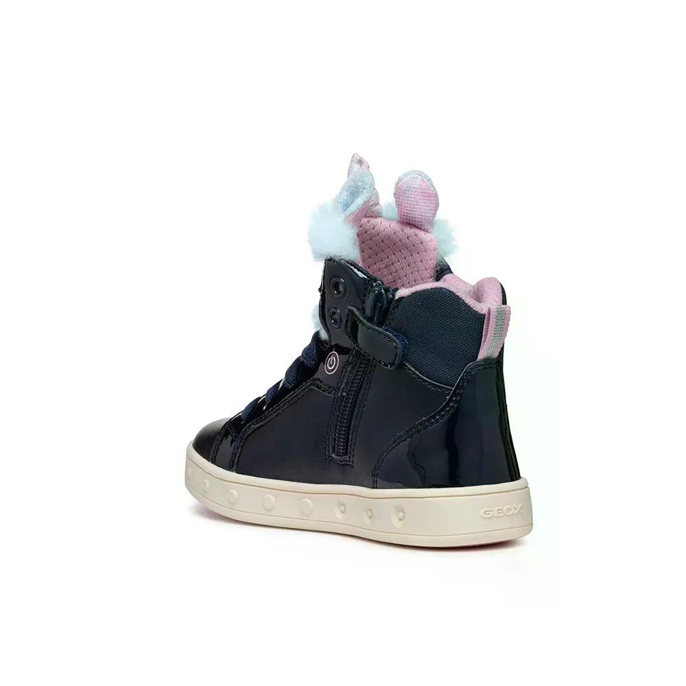 樂天商城 - ジェオックス J スカイリン A キッズ スニーカー （ Navy/Multicolor ） | GEOX J Skylin A Kids sneakers [t]