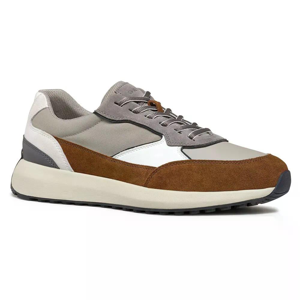 ジェオックス U ヴォルピアーノ A スニーカー （ Browncotto/Rock ） | GEOX U Volpiano A sneakers 