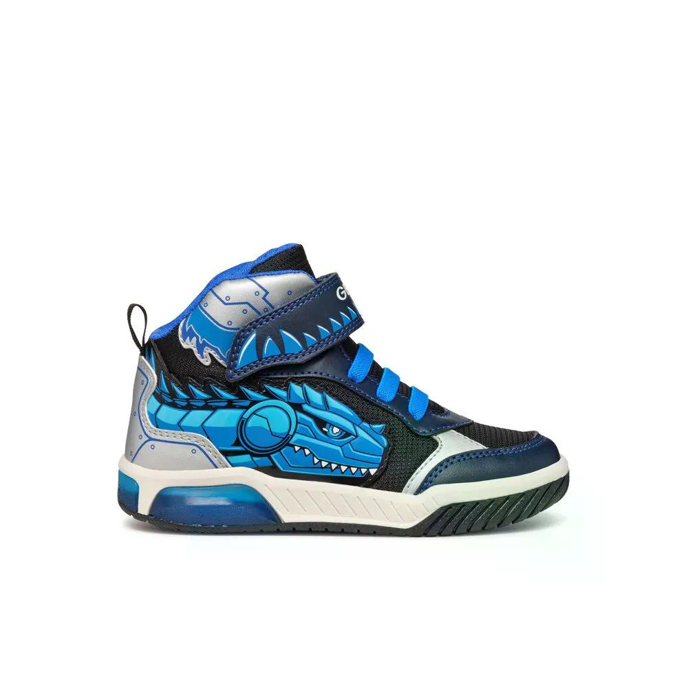 ジェオックス イネク キッズ スニーカー （ NavyBlue/Turquoise ） | GEOX Inek Kids sneakers [t]