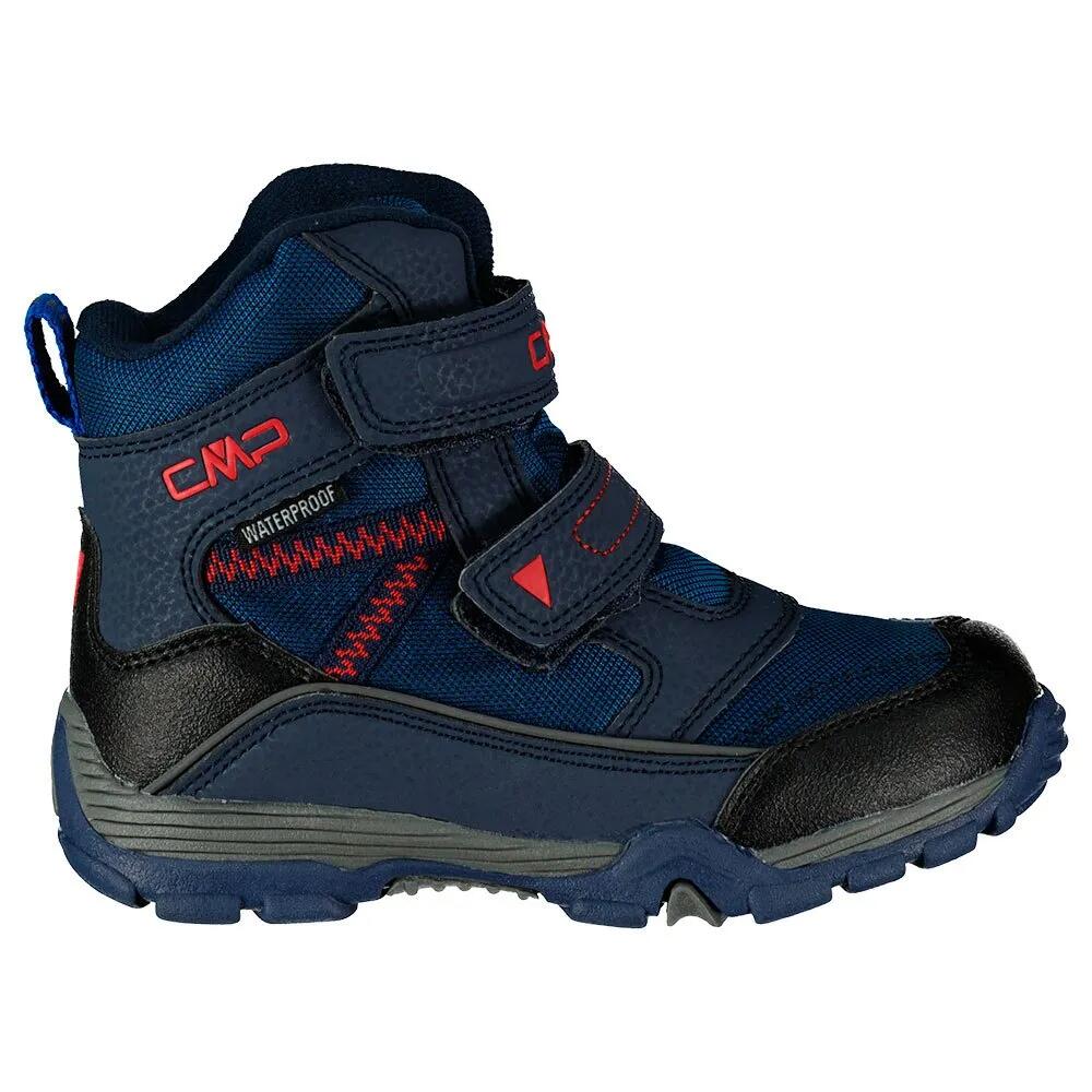 CMP ピュリー WP 38Q4514 ジュニア スノー ブーツ （ Black Blue ） | CMP Pyry WP 38Q4514 Junior Snow Boots [t]