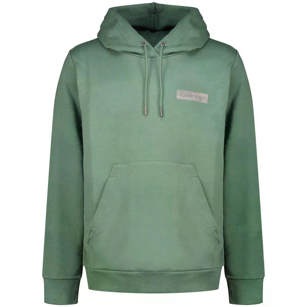 樂天商城 - カルバン クライン レイズド コンクリート ロゴ フーディー （ DarkForest ） | CALVIN KLEIN Raised Concrete Logo hoodie [t]