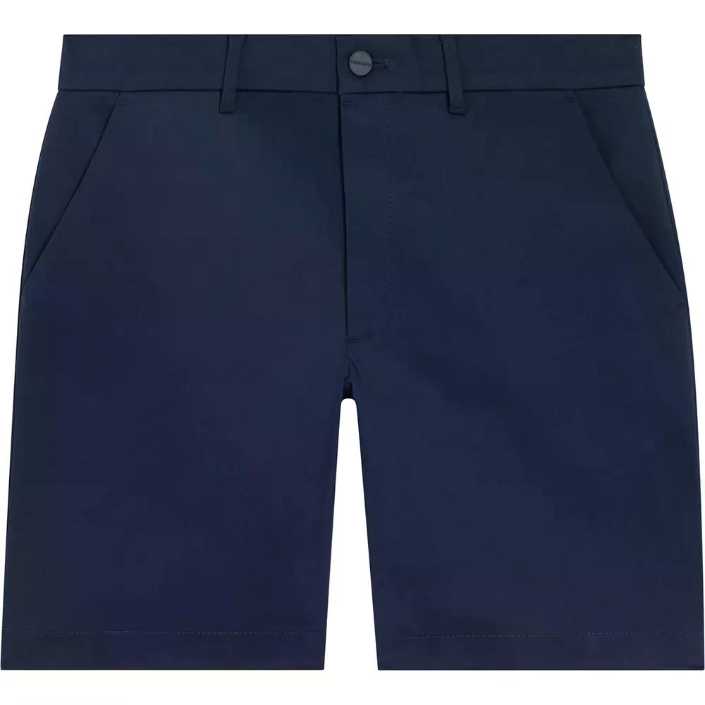 カルバン クライン サテン ストレッチ チノ ショーツ （ DarkSapphire ） | CALVIN KLEIN Sateen Stretch chino shorts [t]