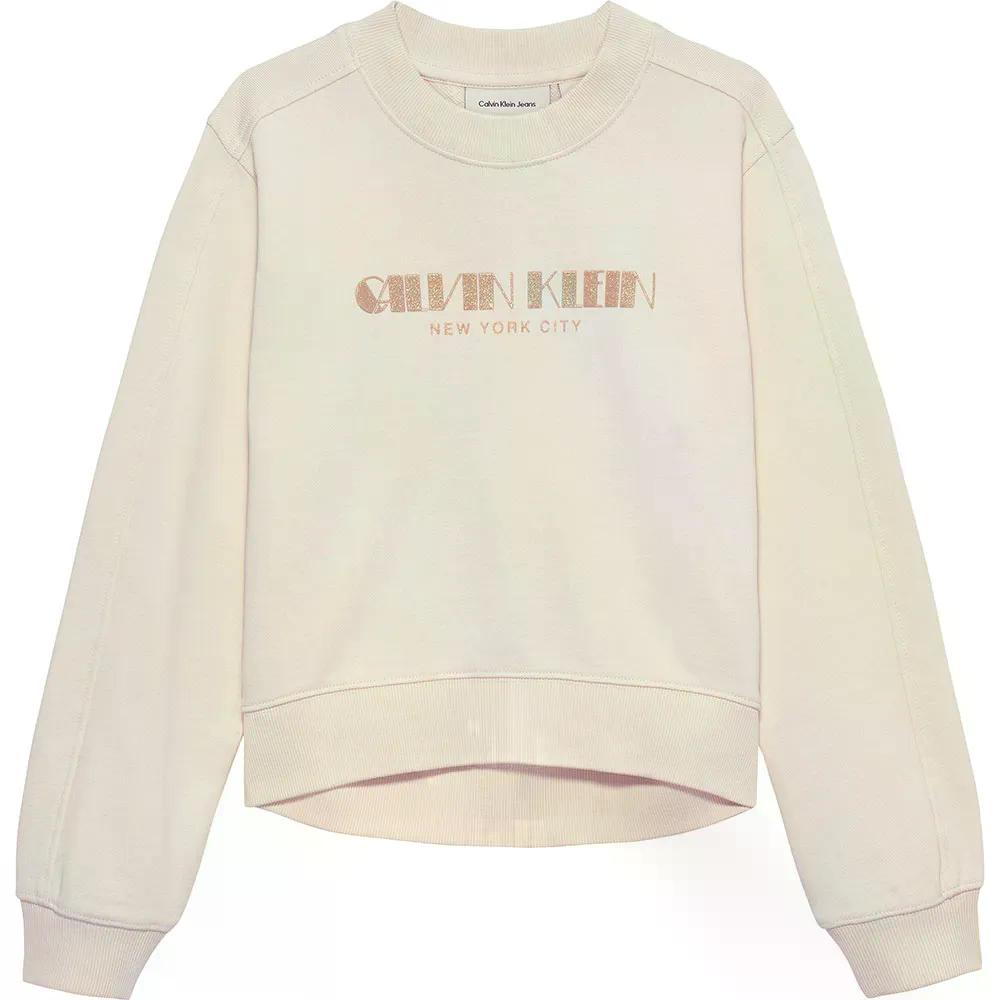 樂天商城 - カルバン クライン IG0IG03069 ジュニア スウェットシャツ （ WhitecapGray ） | CALVIN KLEIN IG0IG03069 Junior sweatshirt [t]