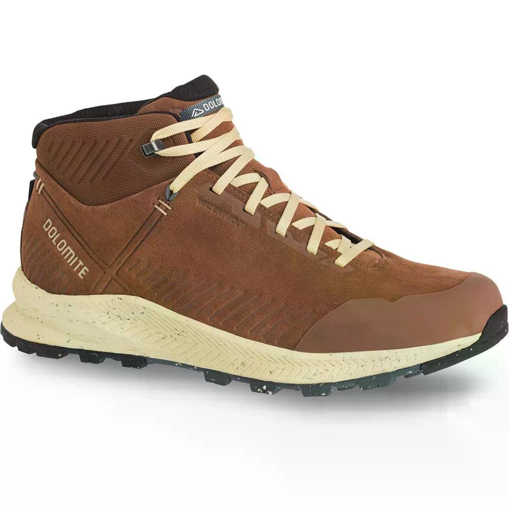 樂天商城 - ドロミテ カレッツァ レザー ミッド WP ハイキングブーツ （ SepiaBrown ） | DOLOMITE Carezza Leather Mid WP Hiking Boots [t]