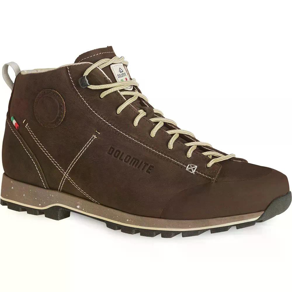 ドロミテ チンクアンタクワトロ ミッド FG エボ ハイキングブーツ （ DarkBrown ） | DOLOMITE Cinquantaquattro Mid FG Evo Hiking Boots 